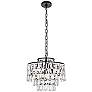 1_Mila 16" Pendant In Black