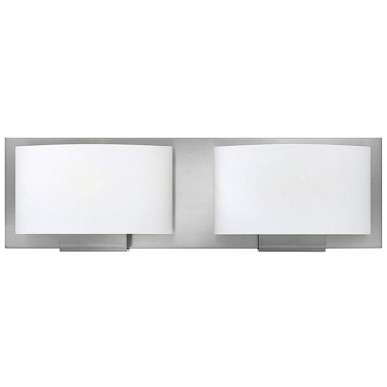Image 1 Mila 5 inch High Nickel Wall Sconce by Hinkley Lighting