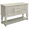 Mila 54" Wide Antiqued Orchard White Sideboard