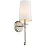 Mila by Z-Lite Brushed Nickel 1 Light Wall Sconce