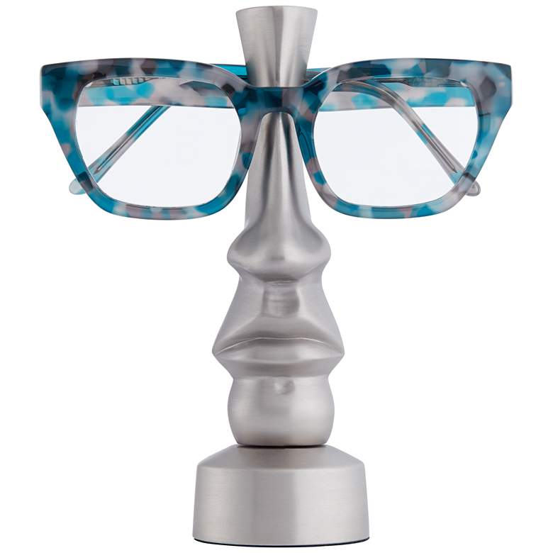 Image 1 Mila Pewter Eye Glasses Holder Sculpture