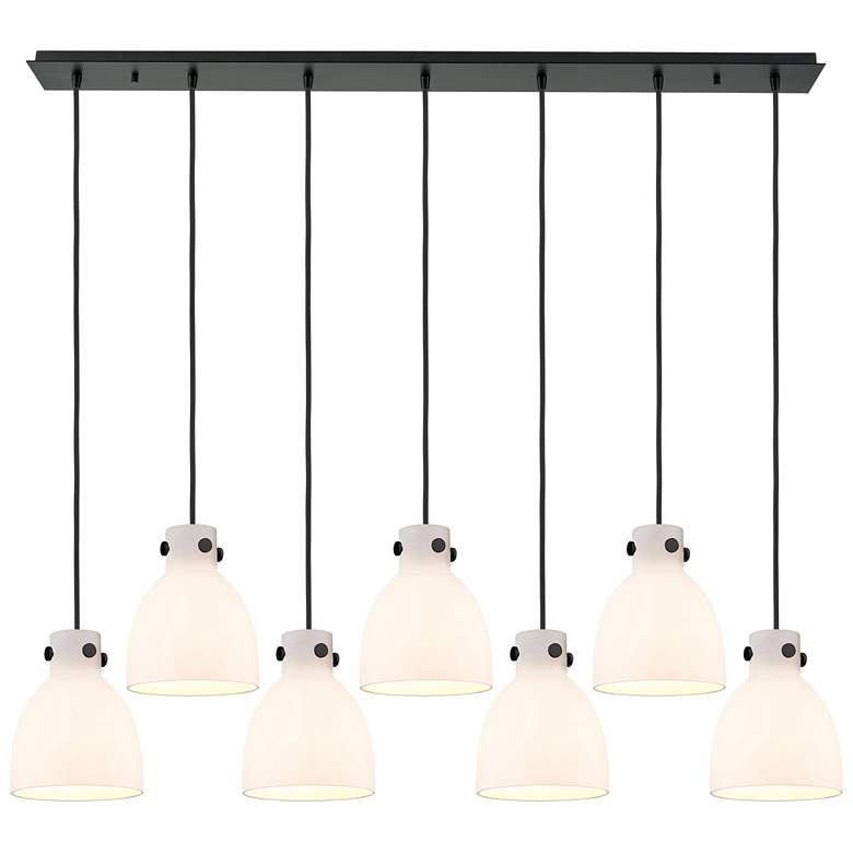 Image 1 Milan 23.63" Wide 12 Light Polished Nickel Multi Pendant With Clear Sh