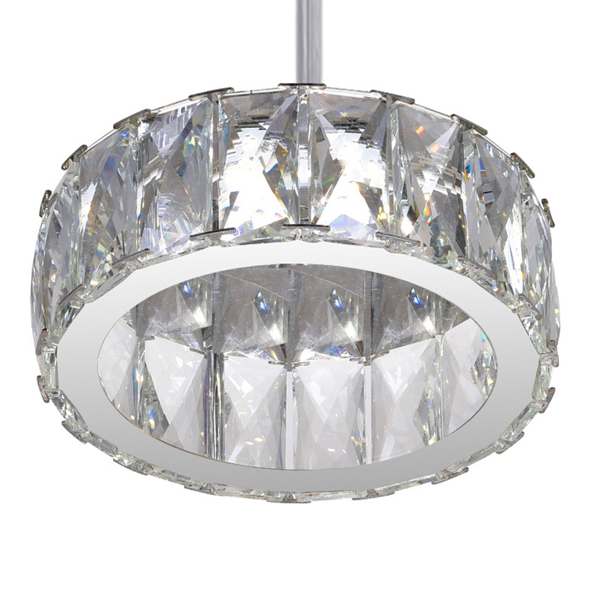 Image 4 Milan LED Mini Pendant With Chrome Finish more views