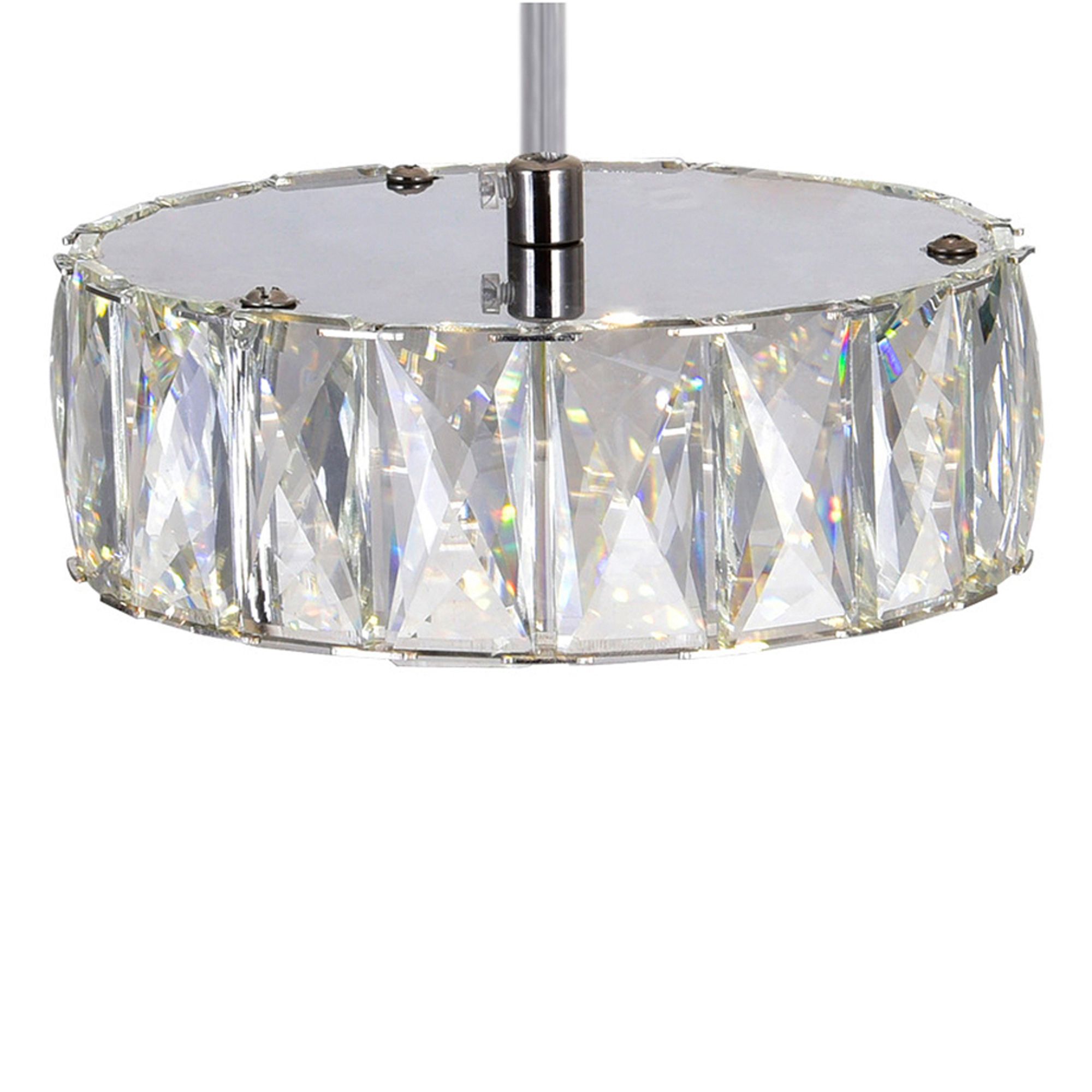 Image 6 Milan LED Mini Pendant With Chrome Finish more views