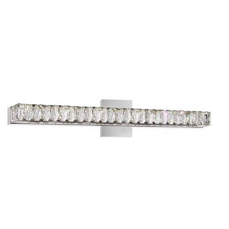 Image 1 Milan LED Vanity Light With Chrome Finish