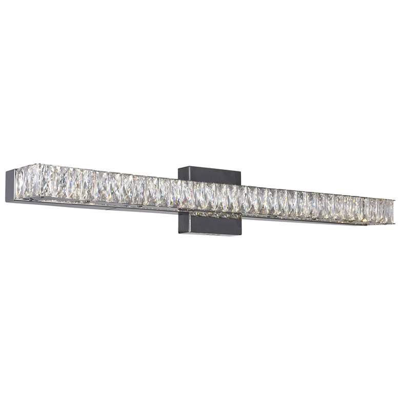 Image 1 Milan LED Vanity Light With Chrome Finish
