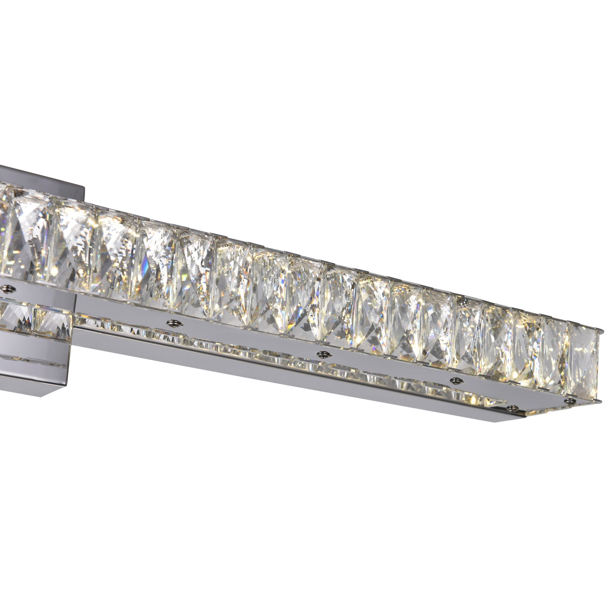 Image 2 Milan LED Vanity Light With Chrome Finish more views