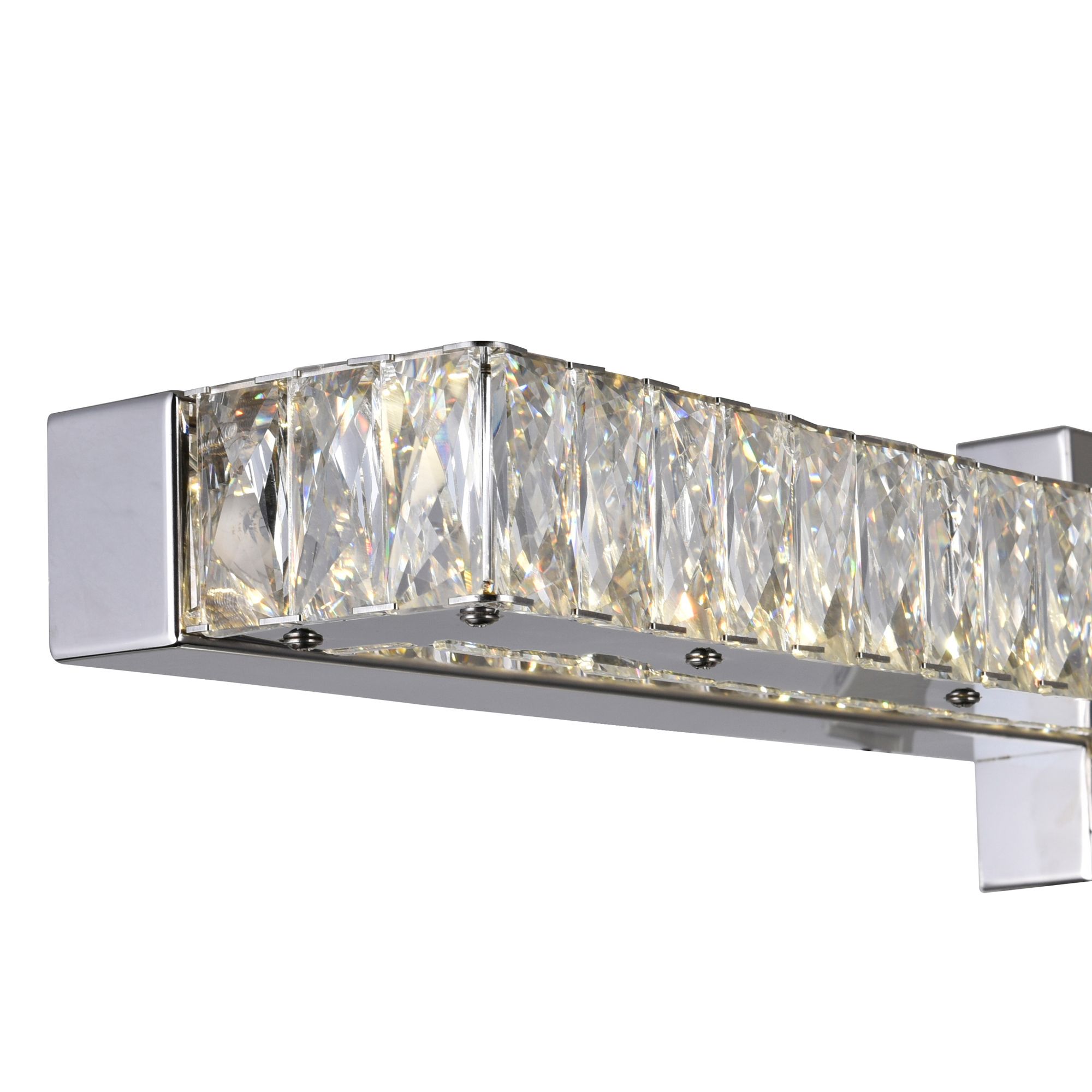 Image 3 Milan LED Vanity Light With Chrome Finish more views