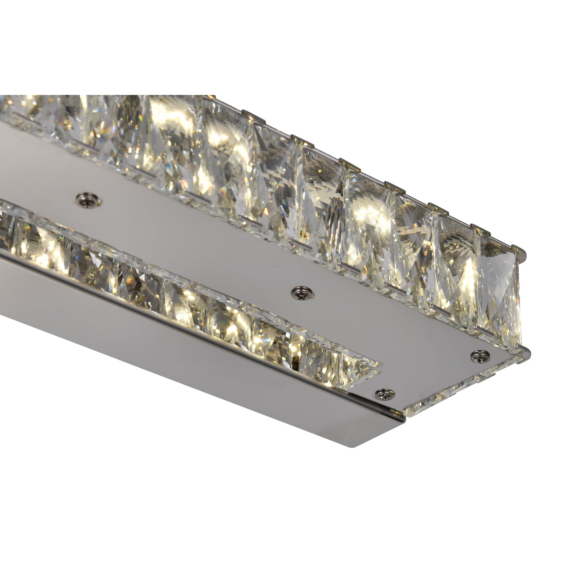 Image 4 Milan LED Vanity Light With Chrome Finish more views