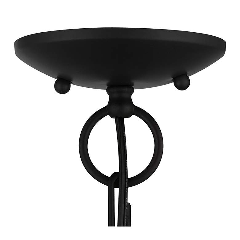 Image 7 Milania 4 Light Black Chandelier more views