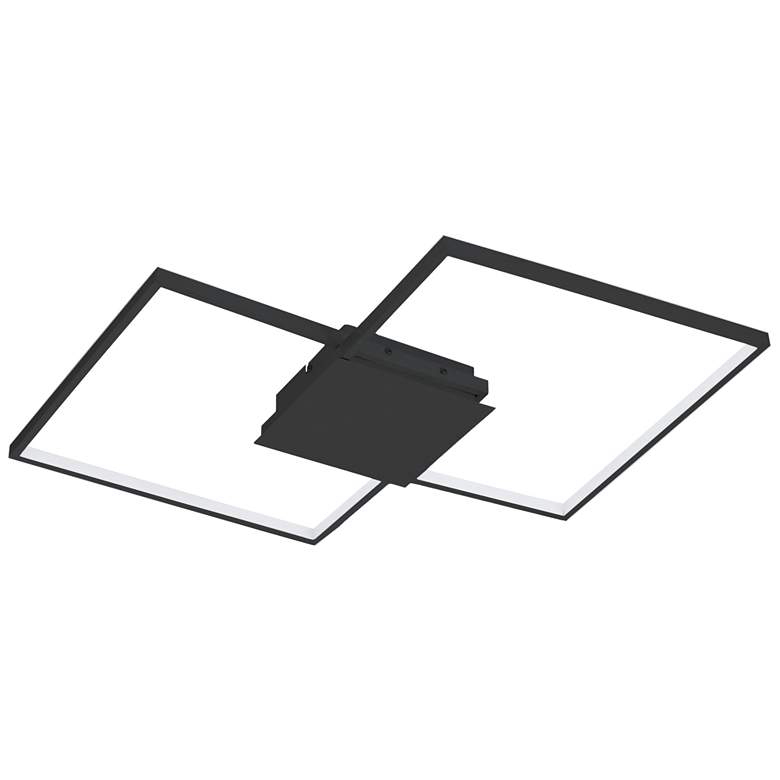Image 1 Milanius - 24W LED Ceiling - Wall Light - Matte Black