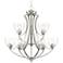 Milbury 29 1/2" Wide Brushed Nickel 9-Light Chandelier