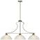 Milbury 40 1/2" Wide Nickel Kitchen Island Light Chandelier