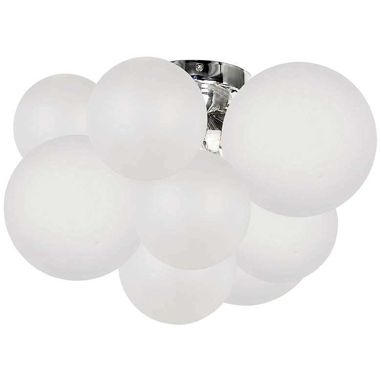 Image 1 Miles 14 1/4" Wide Polished Chrome Ceiling Light