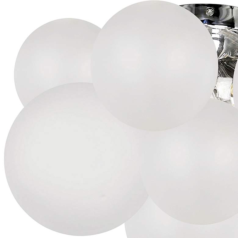 Image 2 Miles 14 1/4" Wide Polished Chrome Ceiling Light more views