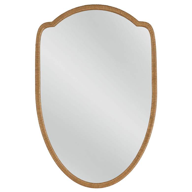 Image 1 Miles 24" x 36" Brass Wall Mirror