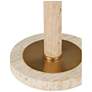 2_Miles Travertine Accent Table more views