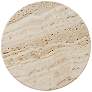 3_Miles Travertine Accent Table more views