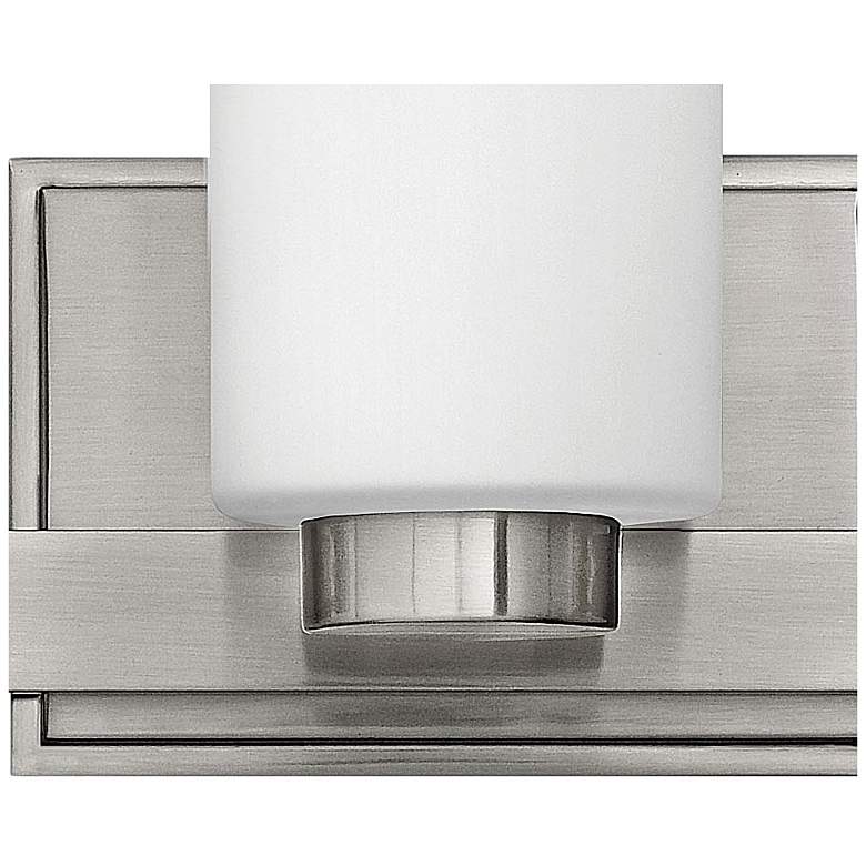 Image 3 Miley 21 1/2" Wide Nickel Bath Light by Hinkley Lighting more views
