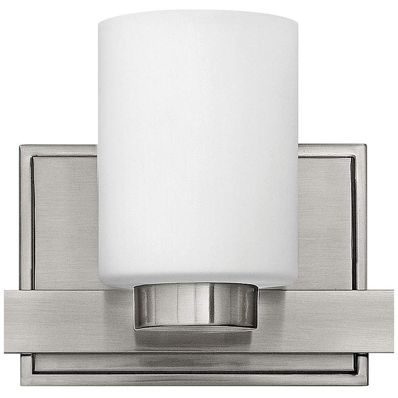 Image 5 Miley 21 1/2" Wide Nickel Bath Light by Hinkley Lighting more views