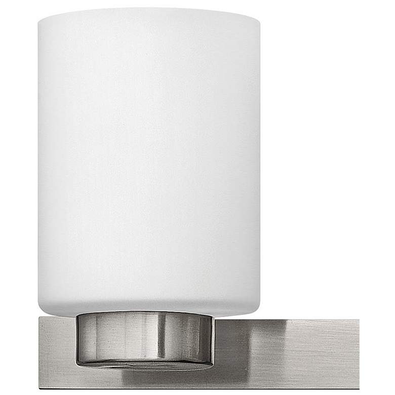 Image 6 Miley 21 1/2" Wide Nickel Bath Light by Hinkley Lighting more views