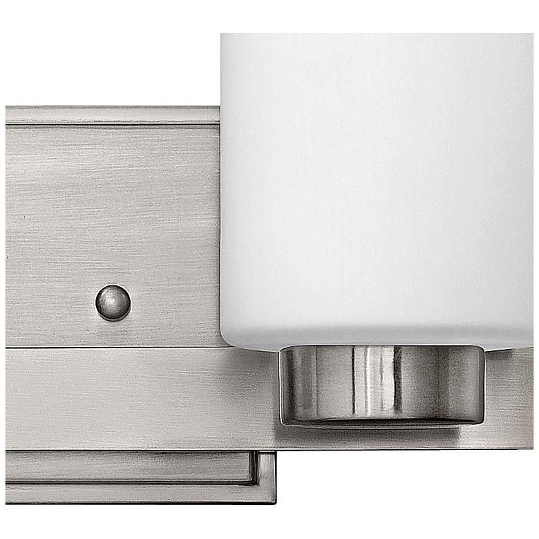 Image 3 Miley 6 1/4"H Nickel 2-Light Wall Sconce by Hinkley Lighting more views