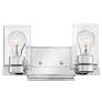 Miley 7" High Chrome 2-Light Wall Sconce by Hinkley Lighting