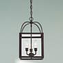 1_Milford 10" Wide Bronze 3-Light Mini Pendant