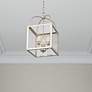 2_Milford 10" Wide Brushed Nickel 3-Light Mini Pendant