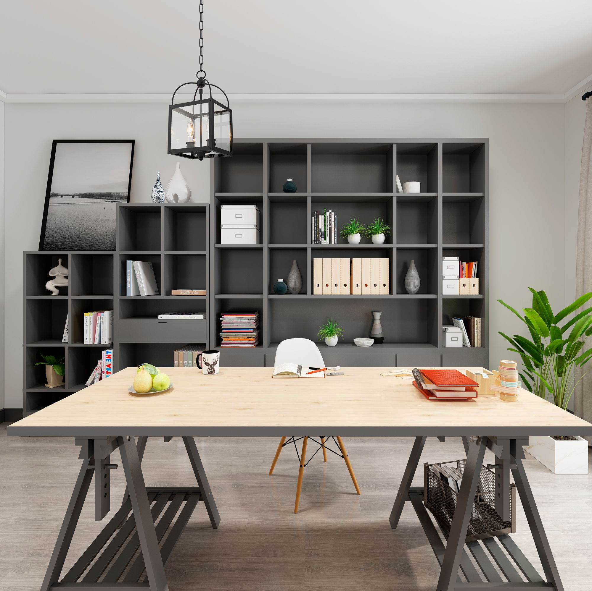 Milford 2-Light Convertible Fixture