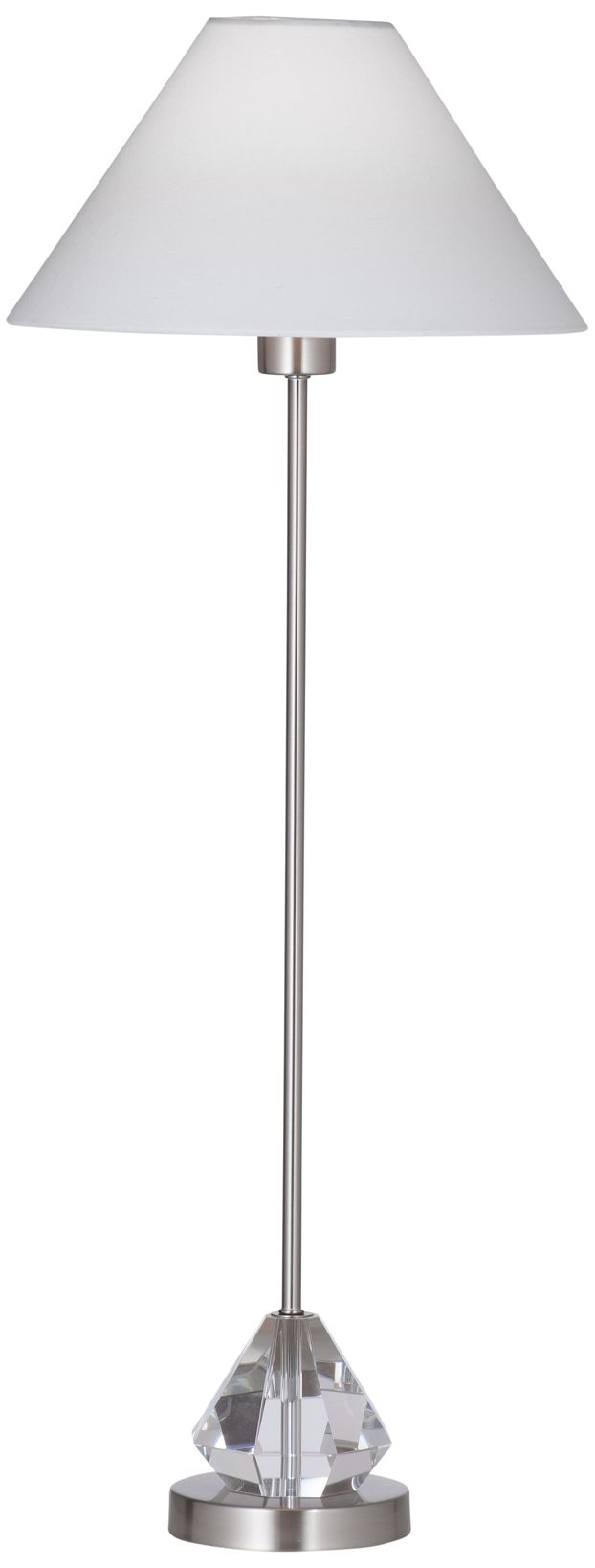 Thumbnail1 of Milford 34" High Brushed Steel Table Lamp