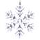 Milk White LED Hanging Snowflake Christmas Decor with Remote