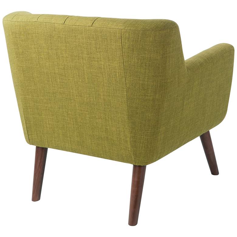 Image 5 Mill Lane Green Button-Tufted Accent Chair more views