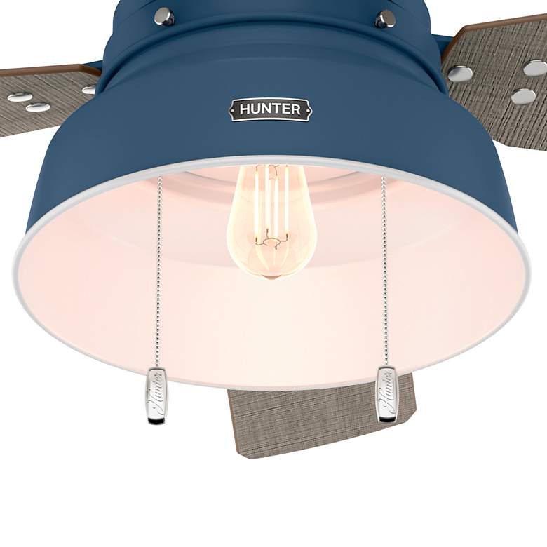 Image 7 Mill Valley 52 in Indoor/Outdoor Indigo Blue LED Ceiling Fan more views