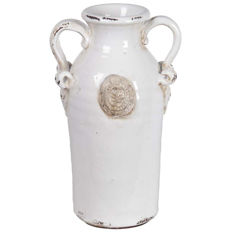 Image 1 Millano Small White Decorative Vase
