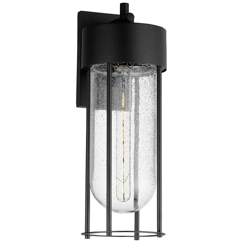 Image 1 Millennial Large Outdoor Wall Sconce - Black