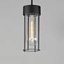 2_Millennial Outdoor Hanging Pendant Black more views