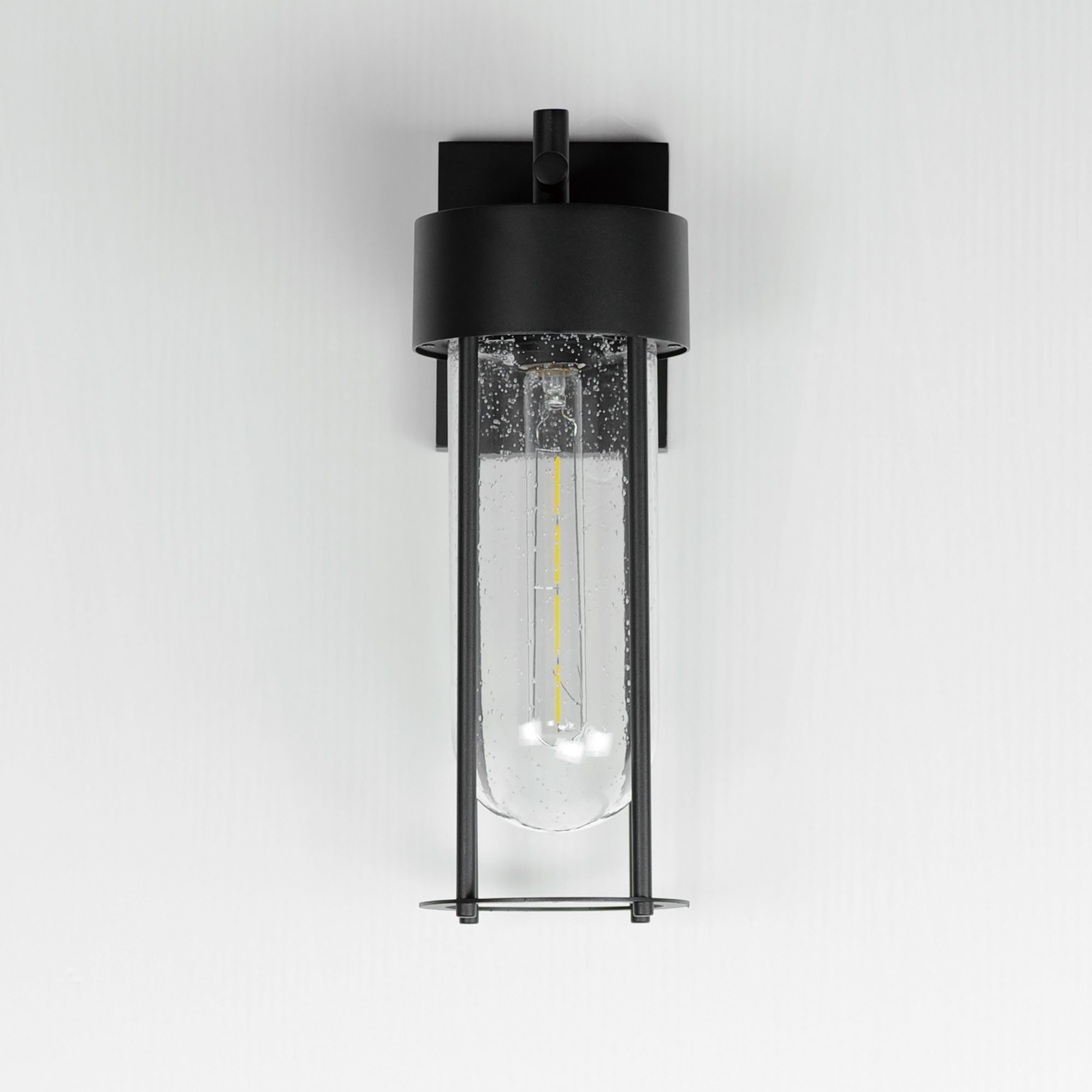 Image 3 Millennial Outdoor Wall Sconce - Black more views