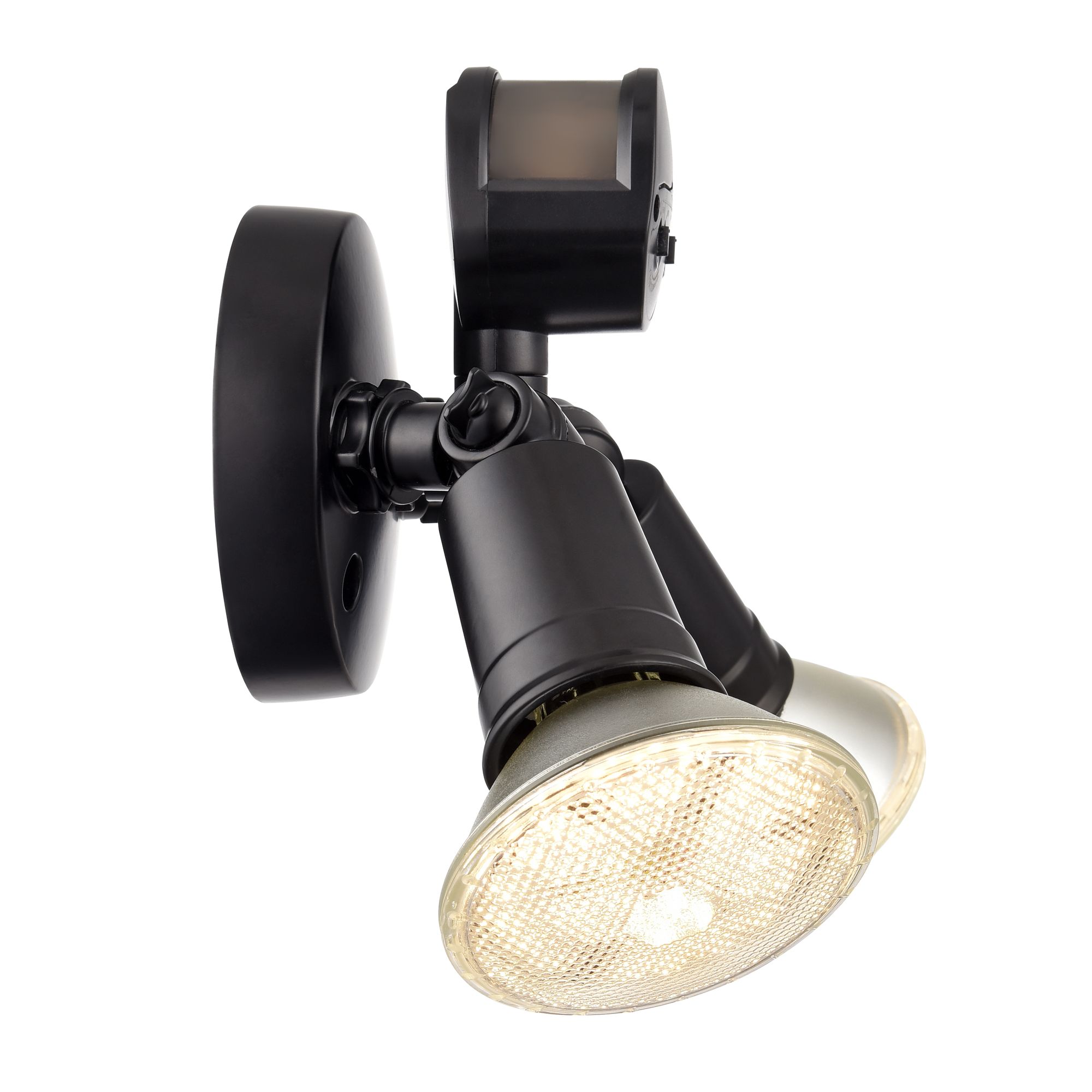 Image 3 Millennium 2-Light 11.25" Powder Coated Black Security Flood Lights more views