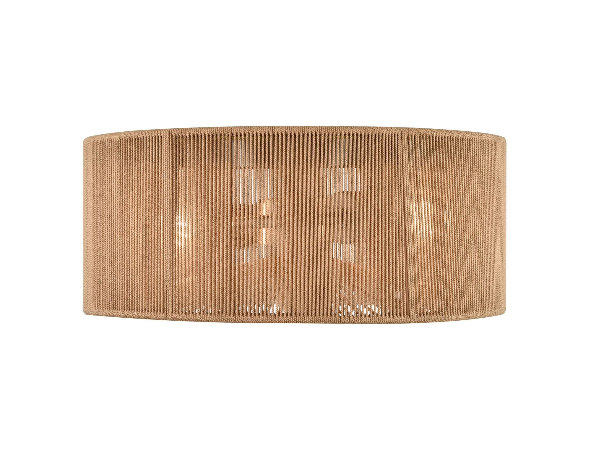 Image 4 Millennium 2-Light 13" Brushed Nickel Flush Mount more views