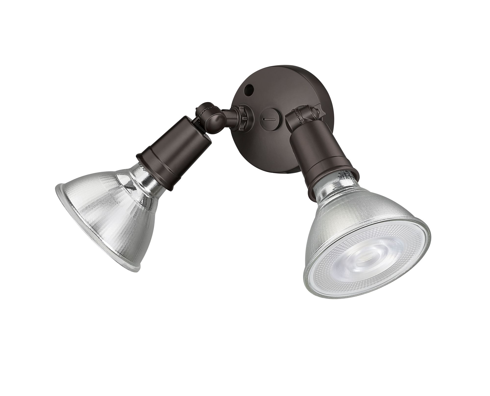 Image 5 Millennium 2-Light 9.25" Powder Coated Bronze Security Flood Light more views