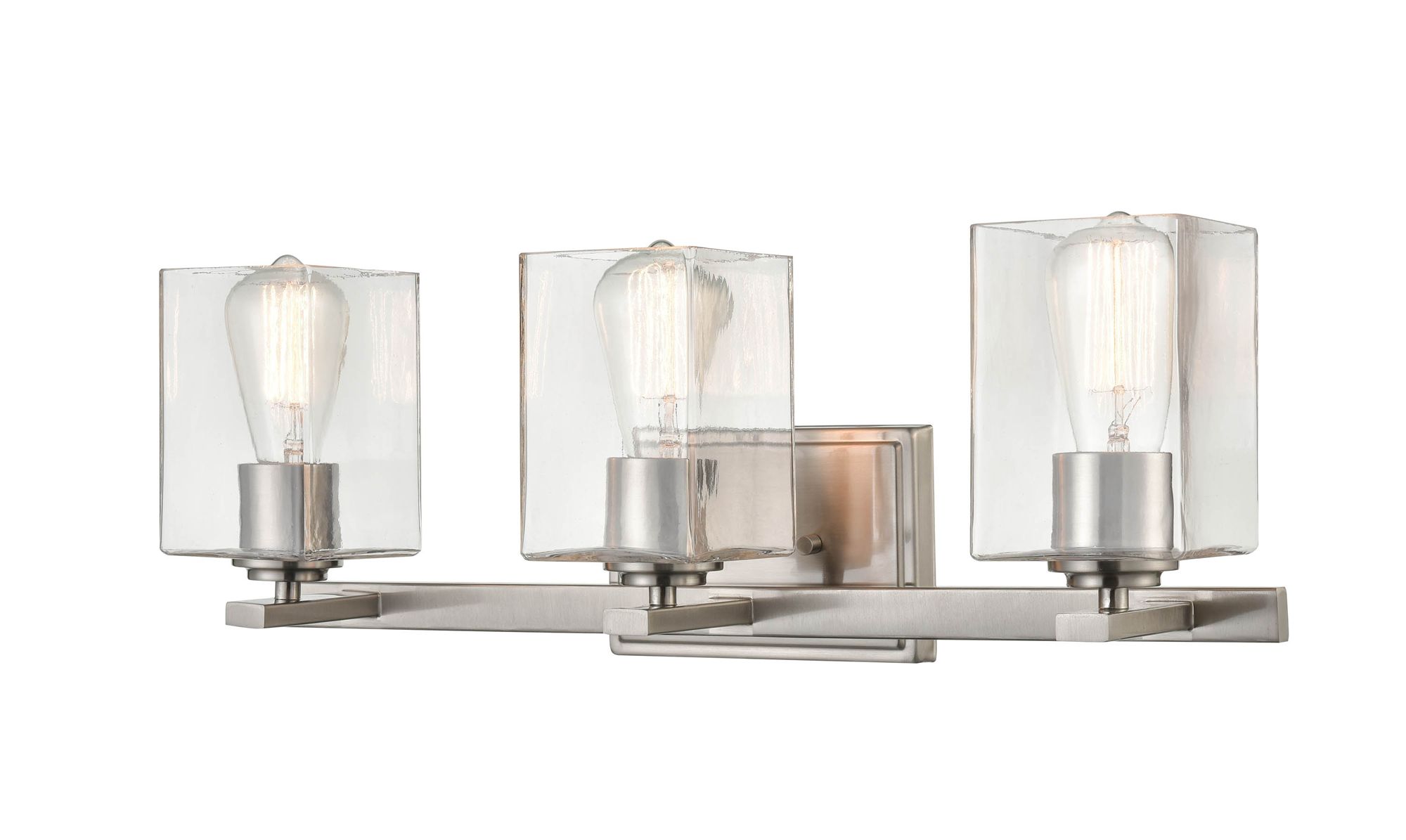 Image 2 Millennium 3-Light 23" Brushed Nickel Vanity Light more views