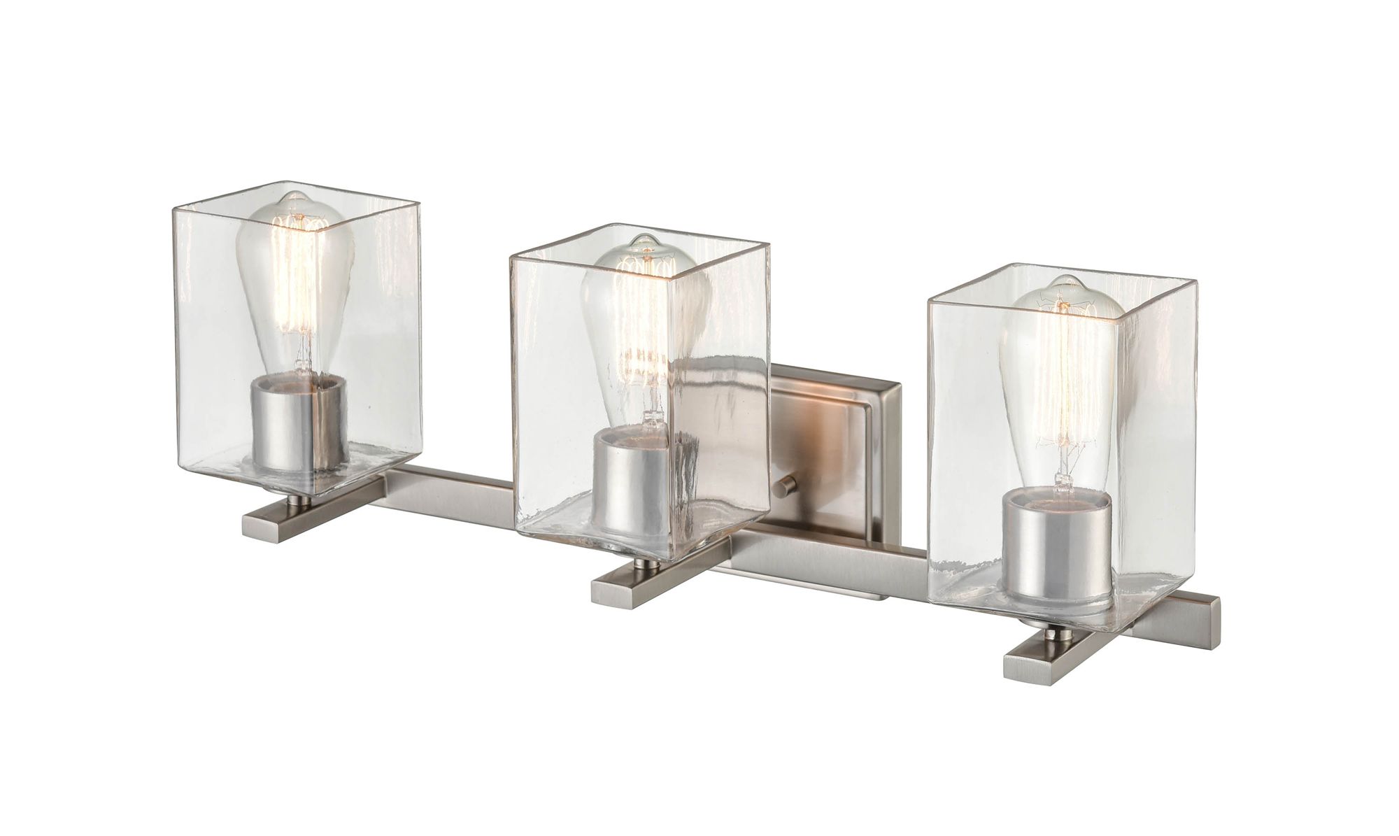 Image 3 Millennium 3-Light 23" Brushed Nickel Vanity Light more views
