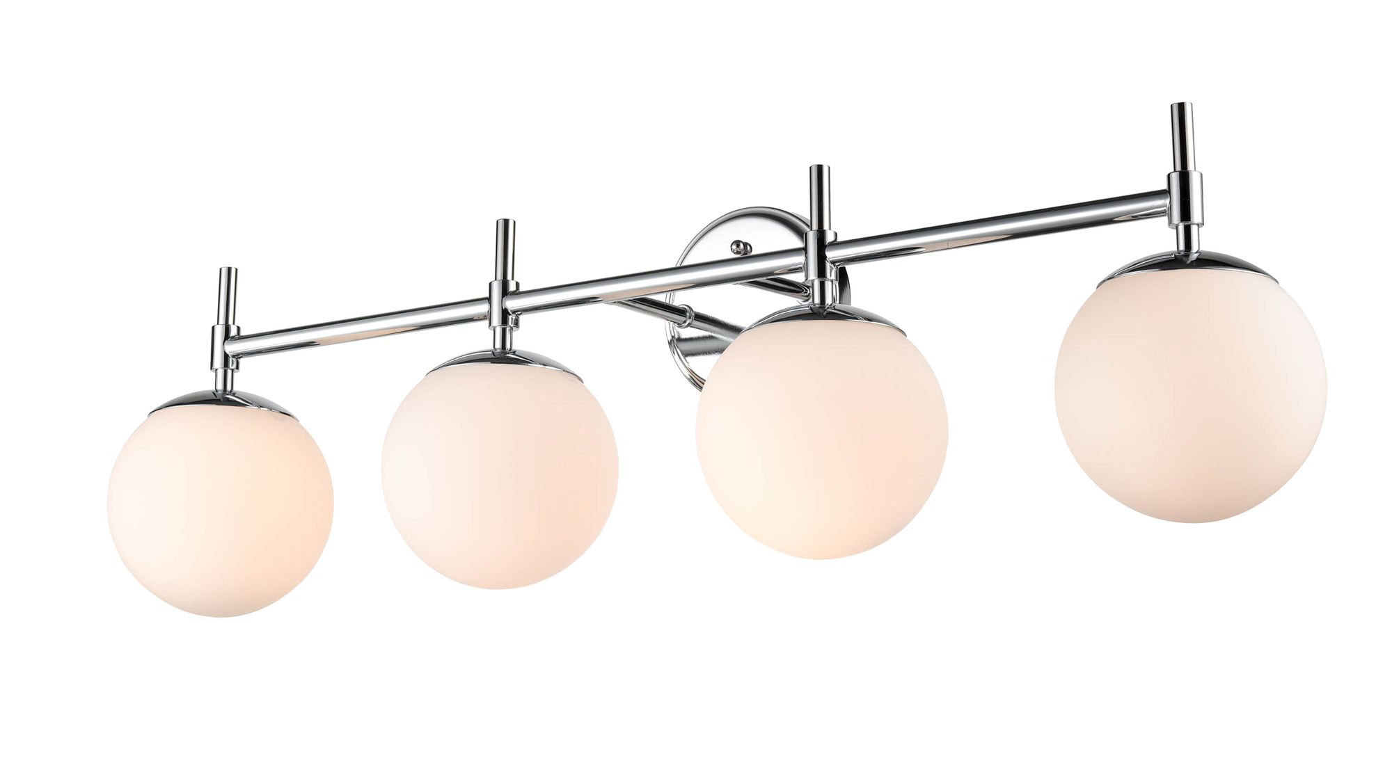 Image 4 Millennium 4-Light 33" Chrome Vanity Light more views