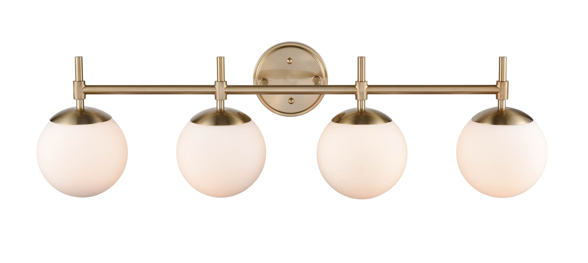 Image 4 Millennium 4-Light 33" Modern Gold Vanity Light more views