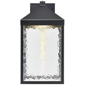 Image1 of Millennium Aaron Outdoor Wall Sconce LED Powder Coated Black