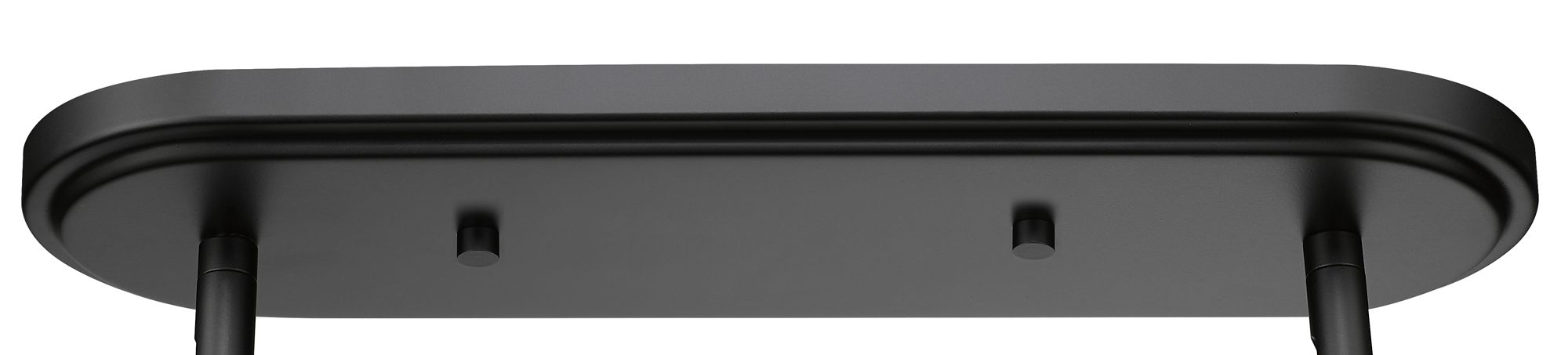 Image 6 Millennium Adorra 6-Light 48" Matte Black Chandelier with Fabric Shade more views