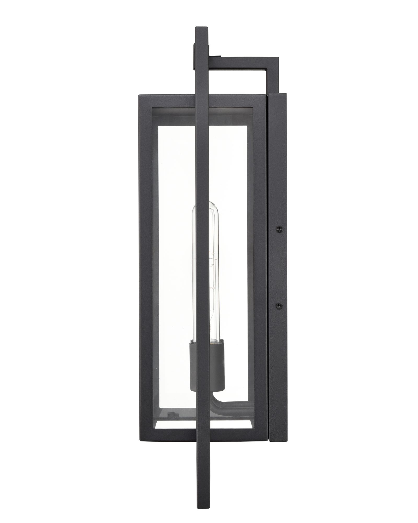 Millennium Agatha 2-Light 19.6" Textured Black Outdoor Wall Sconce