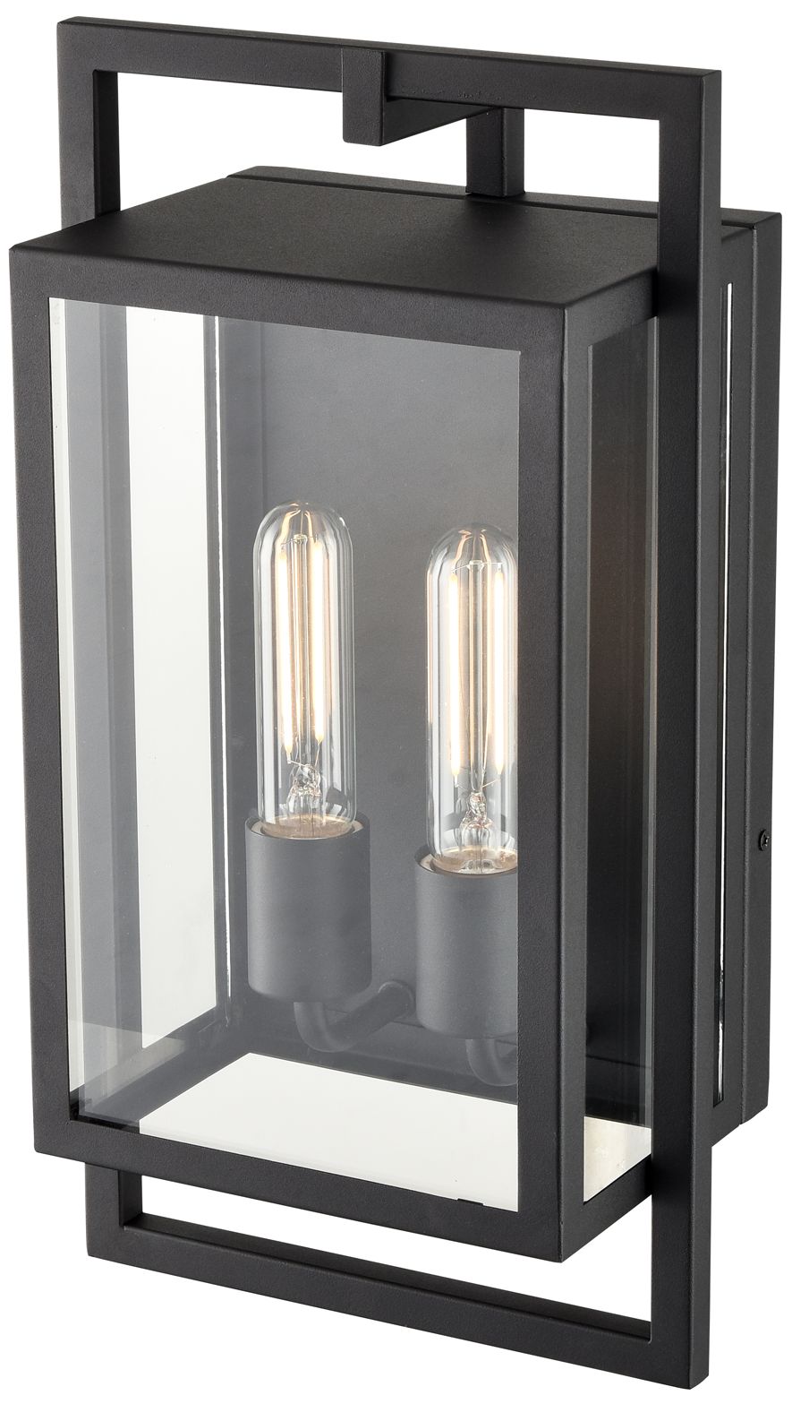 Image 3 Millennium Agatha Outdoor Wall Sconce Textured Black more views