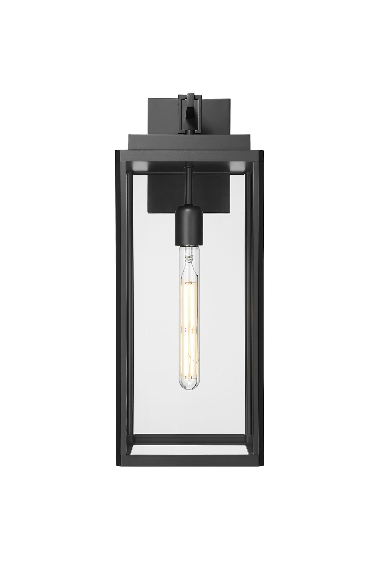 Image 3 Millennium Alpharetta 19.75" Powder Coated Black Outdoor Wall Sconce more views